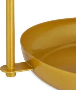 Relaxdays Fruitschaal Etagère 2 Laags - Dubbele Fruitmand Goud - Rond - Keuken - Metaal -KitchenAids Winkel 1018x1200 2