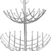Dubbele Etagere Fruitschaal/fruitmand Rond Zilver Metaal 36 X 40 Cm - Fruitschalen/fruitmanden - Draadmand Van Metaal -KitchenAids Winkel 1018x1200 3