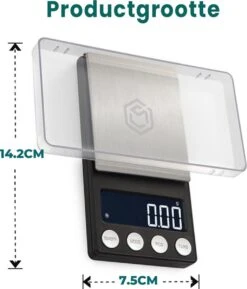 Ease Electronicz Digitale Mini Precisie Keukenweegschaal - 0,01 Tot 500 Gram - 14.2 X 7.5 Cm - Pocket Scale Op Batterij - Weegschaal Keuken 11 Ease Electronicz Digitale Mini Precisie Keukenweegschaal - 0,01 Tot 500 Gram - 14.2 X 7.5 Cm - Pocket Scale Op Batterij - Weegschaal Keuken -KitchenAids Winkel 1026x1200