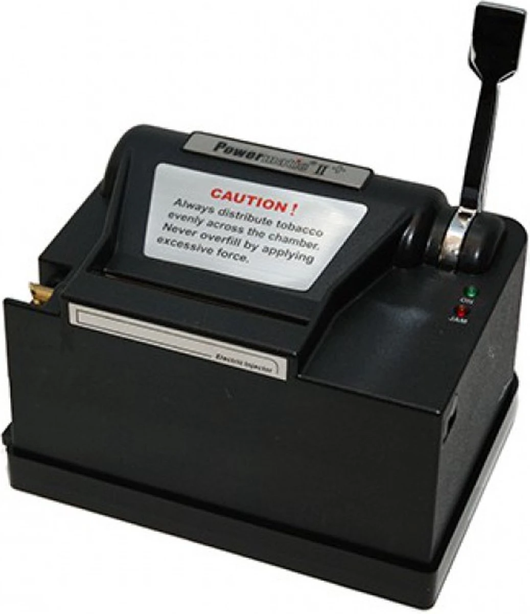 Merkloos Powermatic - 2+ Plus - Elektrische Sigarettenmaker - Plastic/Metaal - Zwart 3 Merkloos Powermatic - 2+ Plus - Elektrische Sigarettenmaker - Plastic/Metaal - Zwart