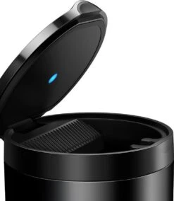 Baseus - Premium Auto Asbak + LED Light - Vlambestendig - Car Ashtray - Zwart -KitchenAids Winkel 1042x1200 1