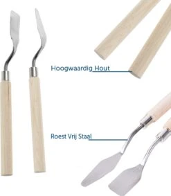 Gadiezz® Paletmes - Glaceermes - Paletmes Voor Schilderen - Schildersmes - Set Van 2 -KitchenAids Winkel 1048x1200 2