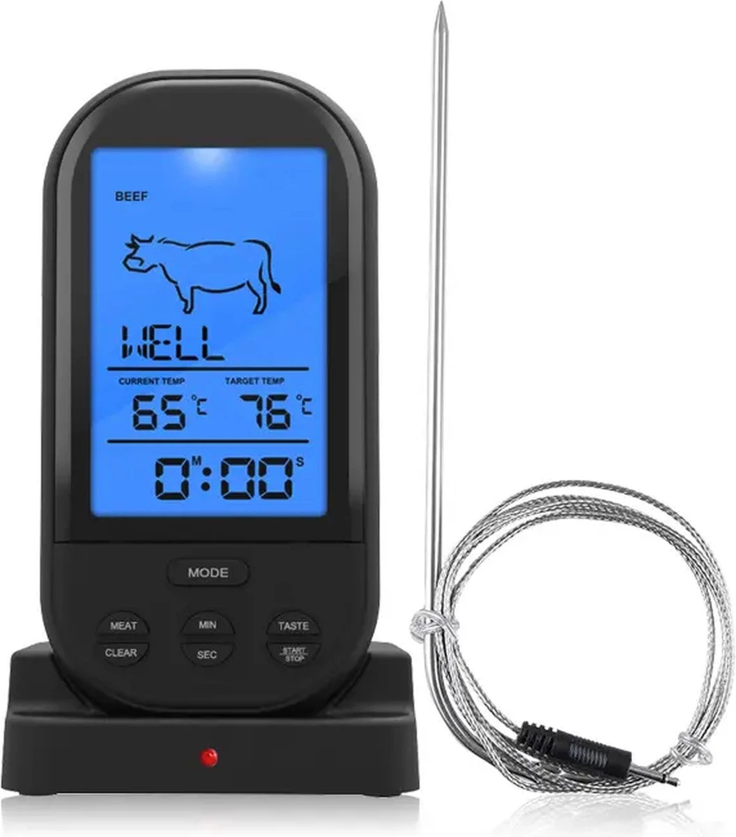 Vleesthermometer - Oventhermometer Ovenbestendig - Bbq Thermometer Koken - Kernthermometer - Thermapen - Meater Plus 7 Vleesthermometer - Oventhermometer Ovenbestendig - Bbq Thermometer Koken - Kernthermometer - Thermapen - Meater Plus - Afbeelding 5