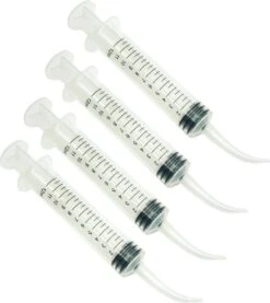 Merkloos Elleboogspuit - 4 Stuks - Mond Spoelen - Spuit Zonder Naald - Mond Spuit - Doseerspuit - Dieren Eten Geven - Mond Spoelen - Decoratieve Spuit