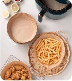 Airfryer Bakpapier 100 Stuks - Airfryer Accessoires - Bakpapier Airfryer - Airfryer Bakjes - Wegwerpbakjes Airfryer - 16 Cm - Bakpapier -KitchenAids Winkel 1074x1200