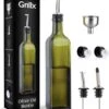GrillX Olijfolie Fles Met Schenktuit - 500ml - Glazen Oliefles - Inclusief Schenkteut, Trechter & Accessoires - BBQ Accesoires - Sprayer 2 GrillX Olijfolie Fles Met Schenktuit - 500ml - Glazen Oliefles - Inclusief Schenkteut, Trechter & Accessoires - BBQ Accesoires - Sprayer -KitchenAids Winkel 1092x1200