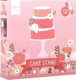 Taartplateau: Groot - Roze | A Little Lovely Company -KitchenAids Winkel 1147x1200 1