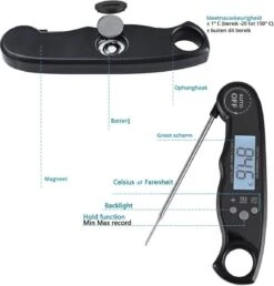 Merkloos Digitale Thermometer - Keukenthermometer - RVS -KitchenAids Winkel 1149x1200 2