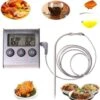 *** Digitale Keukenthermometer - Vleesthermometer- Braad Thermometer/timer - Met Timer Functie -20 °C Tot 250 °C- Incl. Timer, Warmte Alarm - Van Heble® *** -KitchenAids Winkel 1149x1200 4