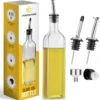 PROKING Olijfolie Fles Met Schenktuit – Olijfoliefles – Schenktuit Olijfolie – Glazen Oliefles – Inclusief Schenktuit, Dop & Trechter – 500 Ml -KitchenAids Winkel 1168x1200 1