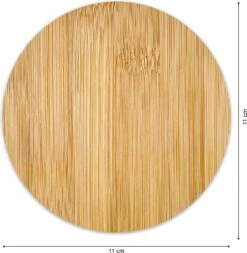 Merkloos 8 X PREMIUM Bamboe Onderzetters - Onderzetters Voor Glazen - Duurzaam -KitchenAids Winkel 1170x1200 2
