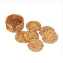 Merkloos Handgemaakte Rotan Onderzetters - Set Van 6 Stuks– Onderleggers Voor Glazen Inclusief Houder– Bamboo Hout - 10CM 8 Merkloos Handgemaakte Rotan Onderzetters - Set Van 6 Stuks– Onderleggers Voor Glazen Inclusief Houder– Bamboo Hout - 10CM -KitchenAids Winkel 1190x1200 6