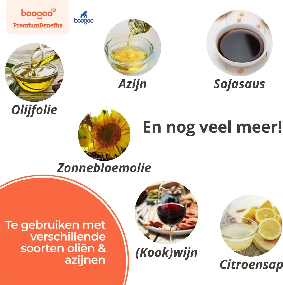 BooGoo® - RVS Olijfolie Sprayer Extreme Deluxe - Olijfolie Fles Verstuiver Voor Keuken - Oliespray - Oliefles - BBQ Accesoires - Olie Pomp Bakspray - Cooking Spray 6 BooGoo® - RVS Olijfolie Sprayer Extreme Deluxe - Olijfolie Fles Verstuiver Voor Keuken - Oliespray - Oliefles - BBQ Accesoires - Olie Pomp Bakspray - Cooking Spray - Afbeelding 4