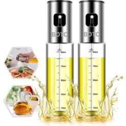 BOTC Olijfolie Sprayer - 2 Stuks - 100ML - Cooking Spray - Oliespray