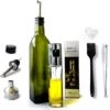 Olijfolie Fles – Olijfolie/ Azijn – 500 ML – Glazen Oliefles – Luxe Olie Fles - Navulbaar – Inclusief Schenktuit, Trechter En Dop Met Kurk – Olijfolie Set – Olijfolie Sprayer Inclusief Accessoires – 100 ML – Olijfolie Verstuiver Voor Keuken Of BBQ -KitchenAids Winkel 1194x1200 1