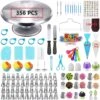Luxe RVS Draaiplateau Set - 356 Delige Taart En Cake Decoratie Set - Taart Bakken Accessoires Set – Taartversiering 2 Luxe RVS Draaiplateau Set - 356 Delige Taart En Cake Decoratie Set - Taart Bakken Accessoires Set – Taartversiering -KitchenAids Winkel 1198x1200 15
