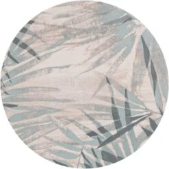 Merkloos Rond Tafelzeil - Ø 140 Cm - Tropische Bladeren - Grijsblauw 7 Merkloos Rond Tafelzeil - Ø 140 Cm - Tropische Bladeren - Grijsblauw -KitchenAids Winkel 1199x1200 7