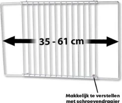 YUGN Oven Pakket – Universeel Rooster En Bakplaat Enorm Verstelbaar – Recept Voor Maken Van Heerlijke Gerechten - Met Gratis E-Book En Bakkwast -3 X 33 X 37-52 Cm 25 YUGN Oven Pakket – Universeel Rooster En Bakplaat Enorm Verstelbaar – Recept Voor Maken Van Heerlijke Gerechten - Met Gratis E-Book En Bakkwast -3 X 33 X 37-52 Cm -KitchenAids Winkel 1200x1007 2