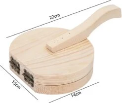 Tortilla Maker – Houten Noedel Pers - Burrito - Taco’s - Wrap - Dumplings - Taartbodem - Deeg - Eten - Hout -KitchenAids Winkel 1200x1014 5
