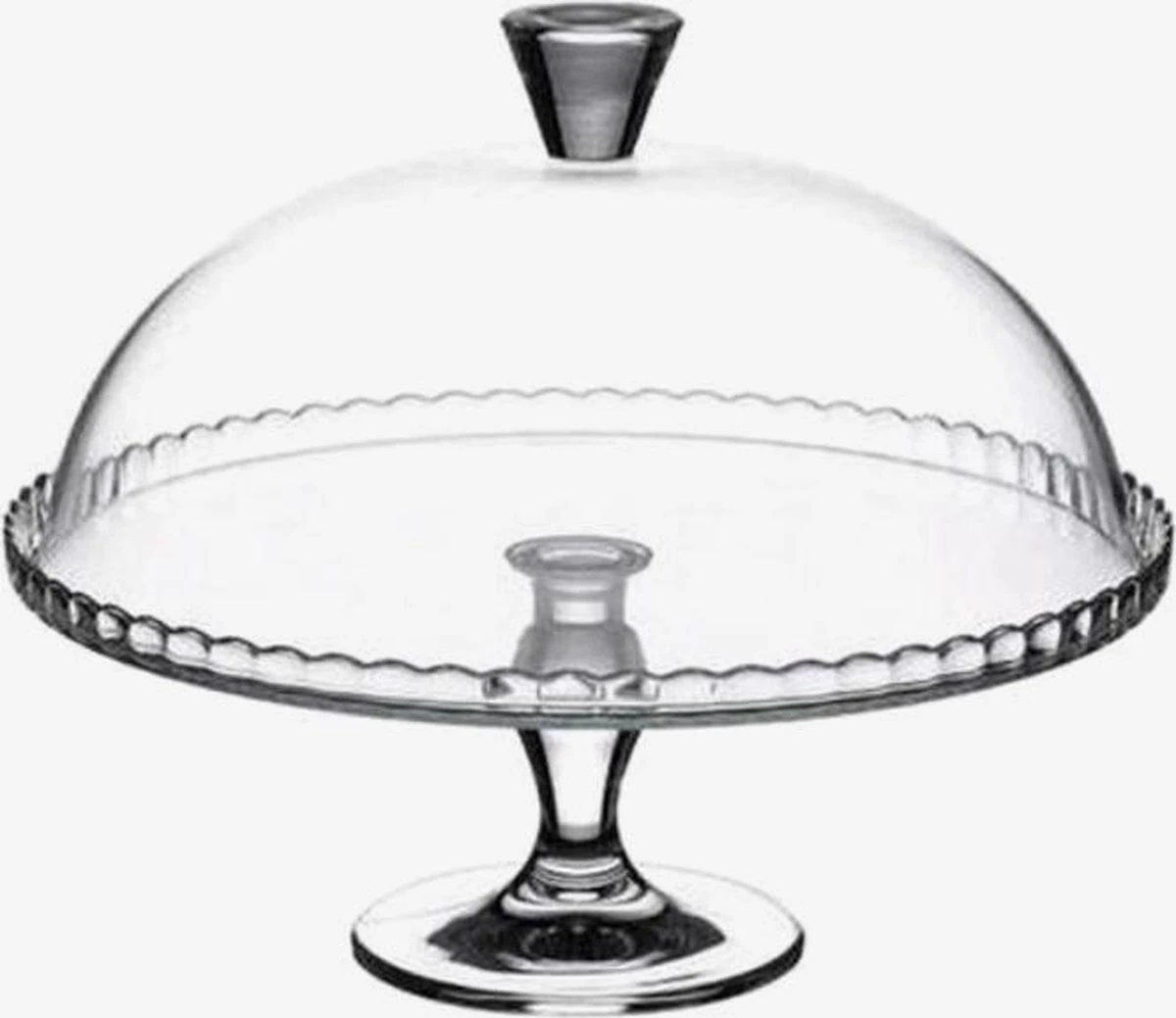 Pasabahce Plateau | Met Stolp - Glas | 32,2 Cm |Elegant | Glazen Deksel 3 Pasabahce Plateau | Met Stolp - Glas | 32,2 Cm |Elegant | Glazen Deksel