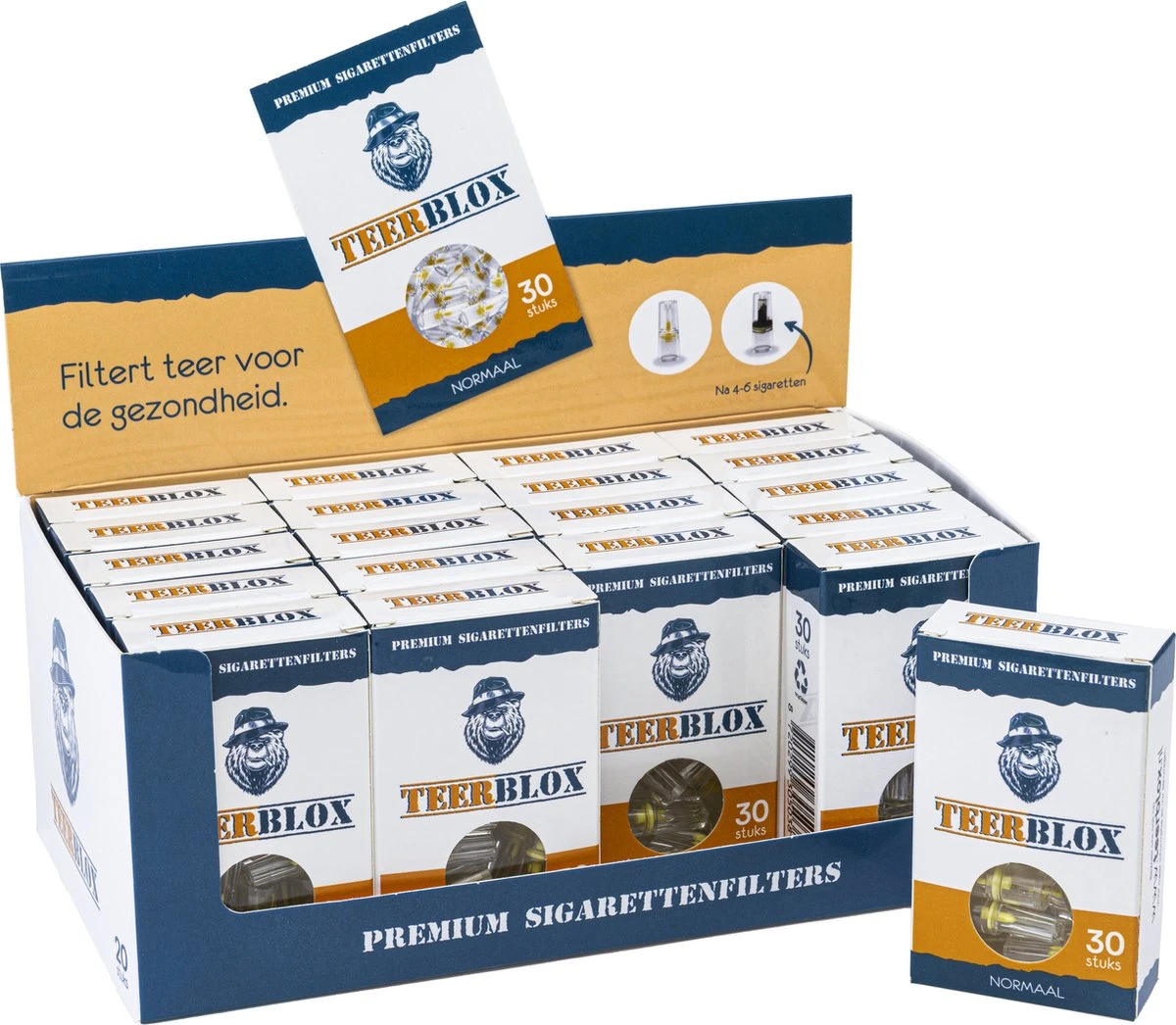 Teerblox Premium Teerfilters - Anti Teer Filter – Teerfilter - Doos - 600 Stuks 3 Teerblox Premium Teerfilters - Anti Teer Filter – Teerfilter - Doos - 600 Stuks