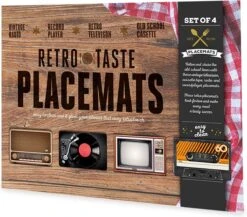 MikaMax Retro Placemats - Onderleggers - Vintage Look - Set Van 4 - Stevige Kwaliteit - 3mm Dik - 45x28cm - Incl. Design Hoes - Jaren 70 11 MikaMax Retro Placemats - Onderleggers - Vintage Look - Set Van 4 - Stevige Kwaliteit - 3mm Dik - 45x28cm - Incl. Design Hoes - Jaren 70 -KitchenAids Winkel 1200x1055 1