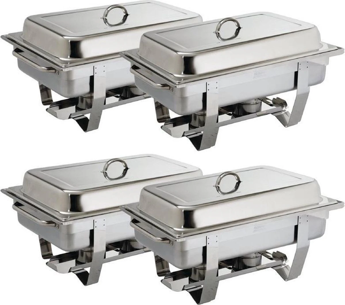 Olympia Milan Chafing Dish Set 4 Stuks 3 Olympia Milan Chafing Dish Set 4 Stuks