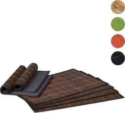 Relaxdays Placemats 6 Stuks, Tafelmatje Bamboe Rechthoekig Verschillende Kleuren 11 Relaxdays Placemats 6 Stuks, Tafelmatje Bamboe Rechthoekig Verschillende Kleuren -KitchenAids Winkel 1200x1077 2