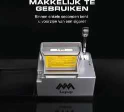 Lopup® Elektrische Sigarettenmaker - Sigarettenmakers - Sigaretten Maker Electrisch - Hulzenstopper - Sigaretten - Exclusieve NL Handleiding - Zilver -KitchenAids Winkel 1200x1081 2