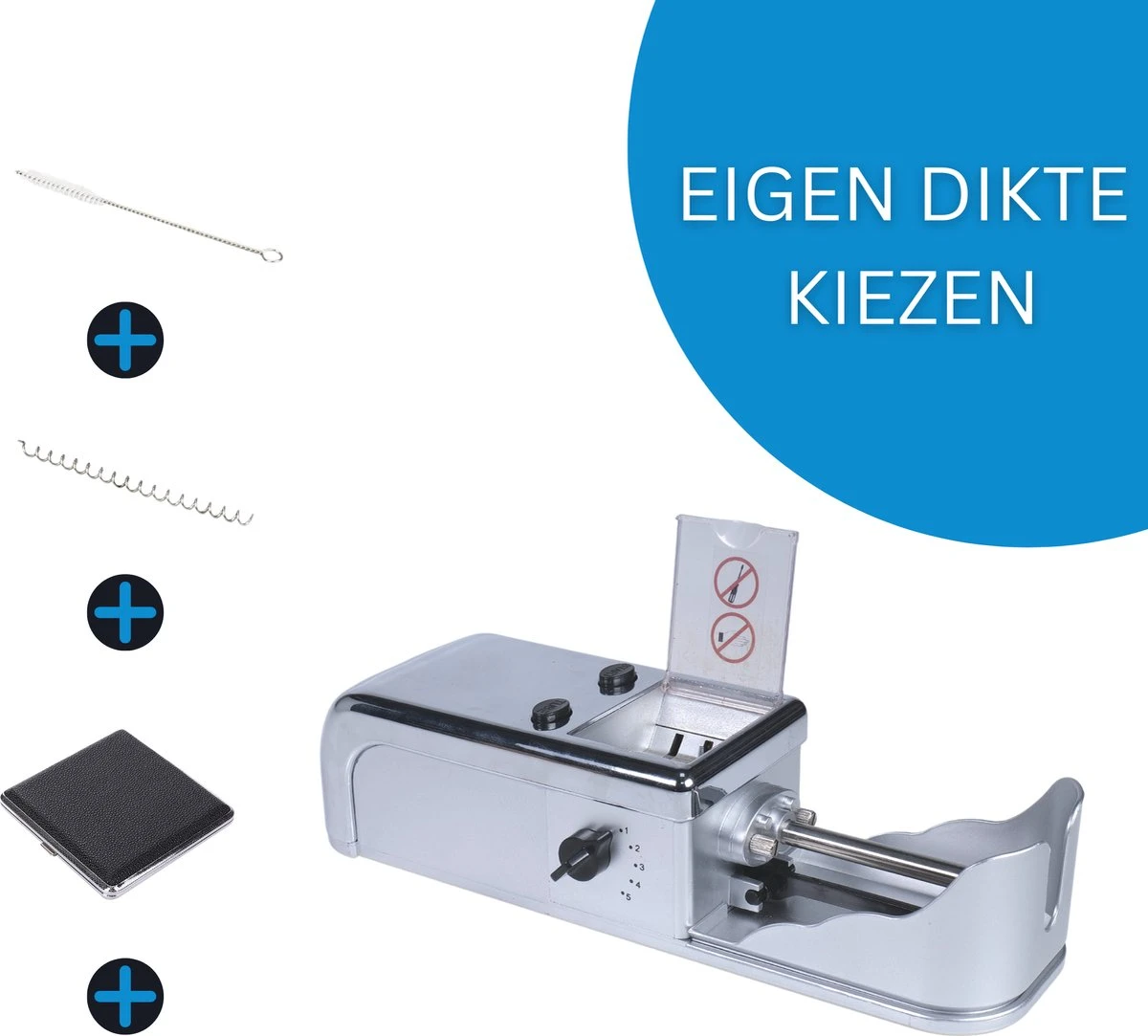 Elektrische Sigarettenmaker - Sigarettenmakers - Elektrische Sigarettenmachine - Automatische Sigaretten Maker - Electrische Sigarettenvuller - Met Opbergdoosje 3 Elektrische Sigarettenmaker - Sigarettenmakers - Elektrische Sigarettenmachine - Automatische Sigaretten Maker - Electrische Sigarettenvuller - Met Opbergdoosje
