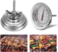 Barbecue Thermometer - Tot 500 Graden - BBQ - Barbecue Accessoires - Analoog - Geschikt Voor O.a. Weber & Houtskoolbarbecues -KitchenAids Winkel 1200x1086 1
