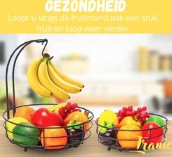 Tranic Fruitschaal - Fruitmand - Zwart Metaal - Etagere - Keuken Organizer 15 Tranic Fruitschaal - Fruitmand - Zwart Metaal - Etagere - Keuken Organizer -KitchenAids Winkel 1200x1099 1