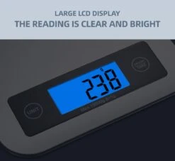 Digitale Precisie Keukenweegschaal - Weegvermogen Tot 10 KG - Incl. Batterijen - Grijs - RVS - Roestvrij Staal 24 Digitale Precisie Keukenweegschaal - Weegvermogen Tot 10 KG - Incl. Batterijen - Grijs - RVS - Roestvrij Staal -KitchenAids Winkel 1200x1105 1