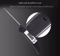 Gohh Digitale Vleesthermometer - Kookthermometer - Suikerthermometer - Inklapbare Sonde - BBQ Thermometer - LCD Scherm - Meter Tot 300 °C - Zwart 25 Gohh Digitale Vleesthermometer - Kookthermometer - Suikerthermometer - Inklapbare Sonde - BBQ Thermometer - LCD Scherm - Meter Tot 300 °C - Zwart -KitchenAids Winkel 1200x1112 2