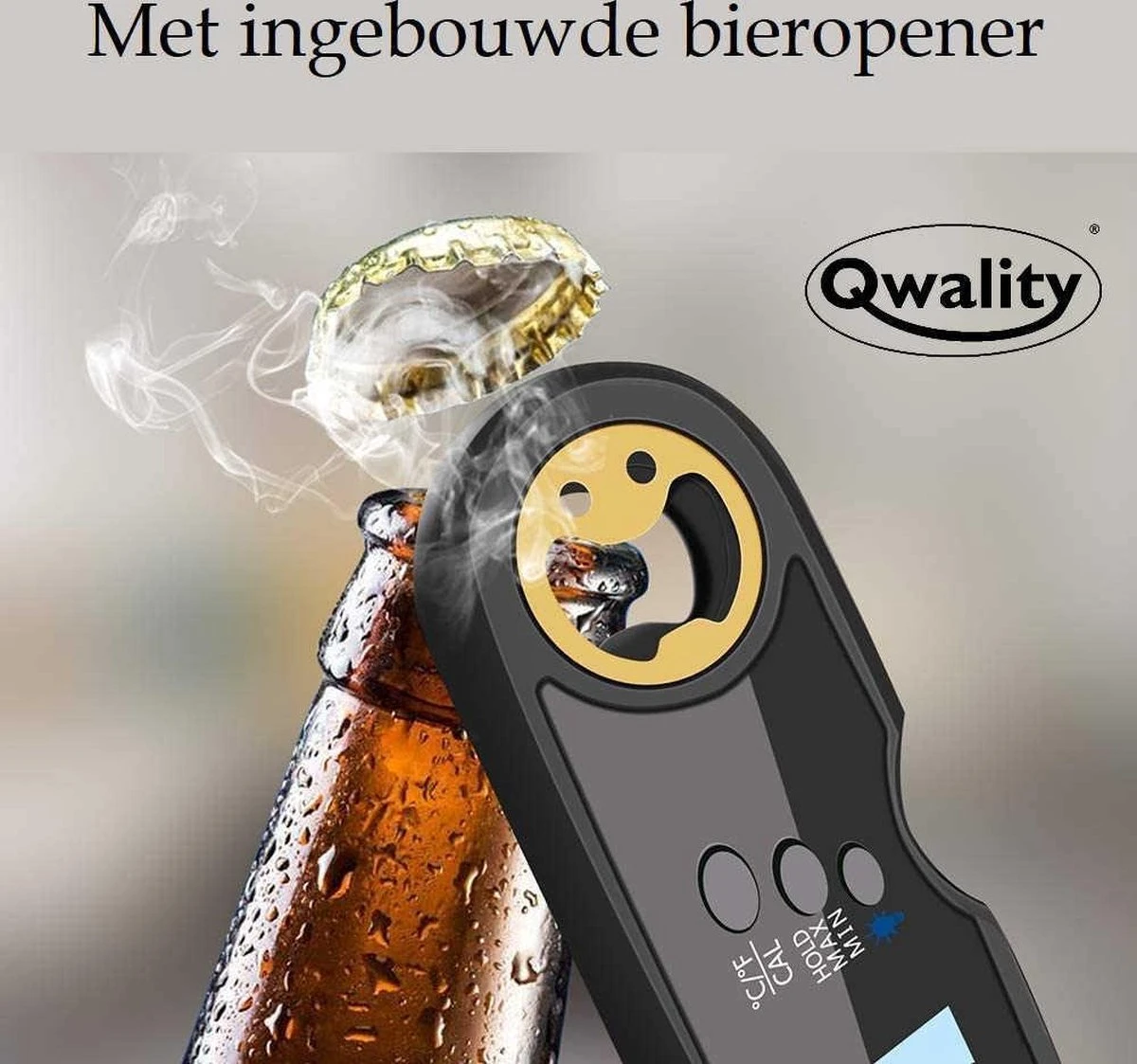 Nauwkeurige Keukenthermometer Met Ophangmagneet – Waterdicht - Digitale BBQ Thermometer - Vleesthermometer Keuken - Kernthermometer - Temperatuur Range -50 °C Tot 300°C - Qwality4u 4 Nauwkeurige Keukenthermometer Met Ophangmagneet – Waterdicht - Digitale BBQ Thermometer - Vleesthermometer Keuken - Kernthermometer - Temperatuur Range -50 °C Tot 300°C - Qwality4u - Afbeelding 2
