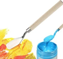 Gadiezz® Paletmes - Glaceermes - Paletmes Voor Schilderen - Schildersmes - Set Van 2 -KitchenAids Winkel 1200x1123 8