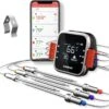 AidMax Vleesthermometer Met Optie Tot 6 Sondes – Bluetooth Met App – Digitale Kernthermomter – Thermometer Geschikt Voor BBQ, Oven & Grill – Incl. Batterijen - Geleverd Met 2 Sondes -KitchenAids Winkel 1200x1125 2