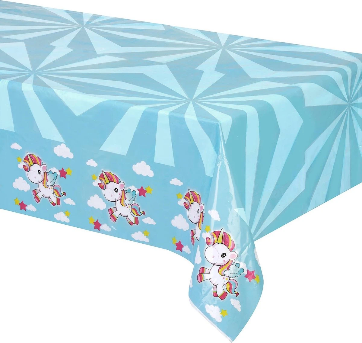 Unicorn Tafelkleed Kids 180x130cm | Per Stuk 3 Unicorn Tafelkleed Kids 180x130cm | Per Stuk