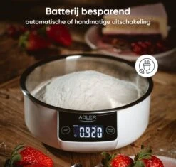 Adler Keukenweegschaal - Tot 5 Kg - Keukenweegschaal Digitaal - Met Kom -KitchenAids Winkel 1200x1142 2