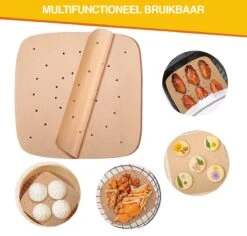 Consumerce® 200 Stuks Bakpapier Voor AirFryer XXL (23cm) – AirFryer Accesoires – AirFryer Bakpapier XXL – AirFryer Bakpapier XL – AirFryer Wegwerp Bakjes - AirFryer Bakpapier 100 Stuks – Heteluchtfriteuse 9 Consumerce® 200 Stuks Bakpapier Voor AirFryer XXL (23cm) – AirFryer Accesoires – AirFryer Bakpapier XXL – AirFryer Bakpapier XL – AirFryer Wegwerp Bakjes - AirFryer Bakpapier 100 Stuks – Heteluchtfriteuse -KitchenAids Winkel 1200x1147 6