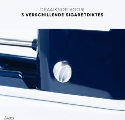 Akaro Elektrische Sigarettenmaker - Blauw - 3 Standen - Opvangbak - Tabaktrechter - Sigaretten Maker Electrisch - Sigaretten Maker - Electrische Sigarettenmachine 14 Akaro Elektrische Sigarettenmaker - Blauw - 3 Standen - Opvangbak - Tabaktrechter - Sigaretten Maker Electrisch - Sigaretten Maker - Electrische Sigarettenmachine -KitchenAids Winkel 1200x1153 6