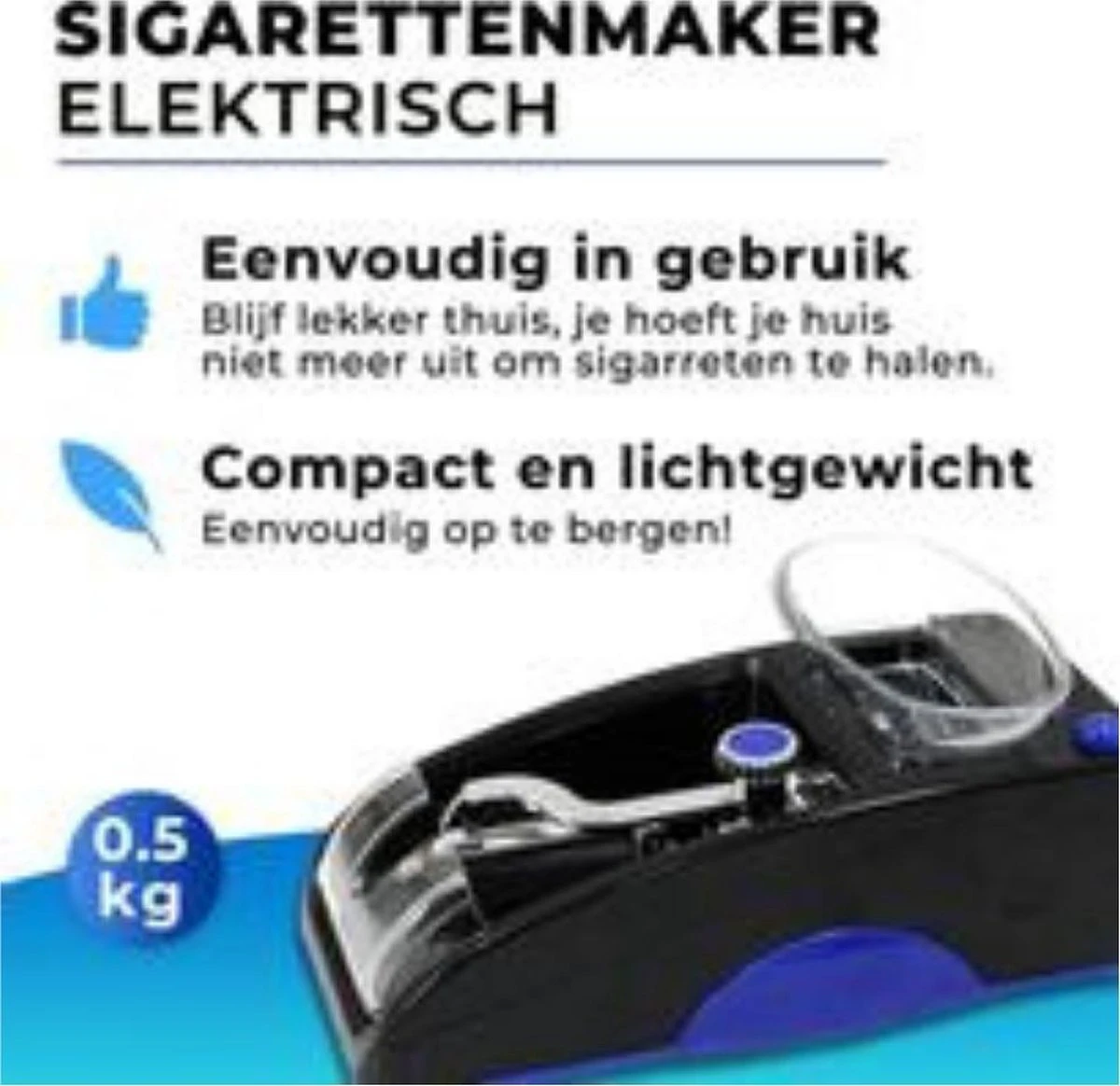 Smoking Snake - Elektrische Sigarettenmaker - Sigaretten Schieter - Sigaretten Vuller - Sigaretten Maker - Elektrische Hulzen Vuller - Sigaretten Roller - Sigarettenmachine - Sigaretten Hulzen Vuller - Tabak Schieter - Sigaretten Klikker 8 Smoking Snake - Elektrische Sigarettenmaker - Sigaretten Schieter - Sigaretten Vuller - Sigaretten Maker - Elektrische Hulzen Vuller - Sigaretten Roller - Sigarettenmachine - Sigaretten Hulzen Vuller - Tabak Schieter - Sigaretten Klikker - Afbeelding 6