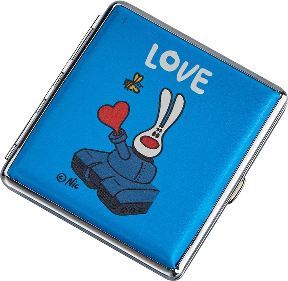 Sigarettendoosje Love Heart - 20 Sigaretten - Luxe Sigarettenhouder - Hoge Kwaliteit 3 Sigarettendoosje Love Heart - 20 Sigaretten - Luxe Sigarettenhouder - Hoge Kwaliteit