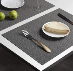 Merkloos Placemats | Set Van 6 Stuks | Antraciet |30 X 45cm | Anti-slip |Hittebestendig |Onderhoudsvriendelijk 11 Merkloos Placemats | Set Van 6 Stuks | Antraciet |30 X 45cm | Anti-slip |Hittebestendig |Onderhoudsvriendelijk -KitchenAids Winkel 1200x1169 1