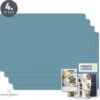 Placemats Van Sophie Nordinn® - Placemat Vaxjo (Turquiose) - Placemats Kunststof - Set 4 Stuks - 30x40 Cm 1 Placemats Van Sophie Nordinn® - Placemat Vaxjo (Turquiose) - Placemats Kunststof - Set 4 Stuks - 30x40 Cm -KitchenAids Winkel 1200x1177 4