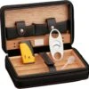 Luxe Humidor Sigaren Set - Sigarendoos Leer Zwart - Sigarenkoker - Cabinet - Reis - Cadeauset - Incl. Accessoires -KitchenAids Winkel 1200x1186 1