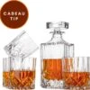 Niceey Whiskey Set - Whiskey Glazen - Whiskey Karaf - 4 Glazen Met Karaf - 5 Delig -KitchenAids Winkel 1200x1187 3