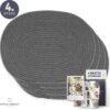 Placemats Van Sophie Nordinn® - Placemat Abisko (Donkergrijs) - Set (4 Stuks) Van Katoen - 43 Cm X 34 Cm 2 Placemats Van Sophie Nordinn® - Placemat Abisko (Donkergrijs) - Set (4 Stuks) Van Katoen - 43 Cm X 34 Cm -KitchenAids Winkel 1200x1190 1