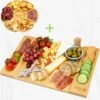 JoFlow® Premium Borrelplank Of Tapasplank Bamboe Hout | Kaasplank Of Serveerplank| INCL. EXTRA Tapas Schaaltje -KitchenAids Winkel 1200x1193