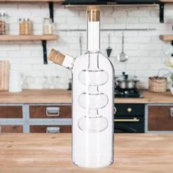 Merkloos Decopatent® 2in1 Olie En Azijnstel Glas - Bolvorm Met Kurken - Glazen Azijnfles & Oliefles In 1 - Oil And Vinegar - 9 X 9 X 21 Cm 13 Merkloos Decopatent® 2in1 Olie En Azijnstel Glas - Bolvorm Met Kurken - Glazen Azijnfles & Oliefles In 1 - Oil And Vinegar - 9 X 9 X 21 Cm -KitchenAids Winkel 1200x1200 1039